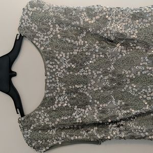 Adrianna Papell mint dress